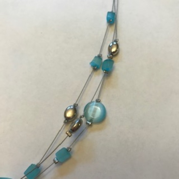LIA SOPHIA Blue Lagoon necklace - Picture 4 of 4